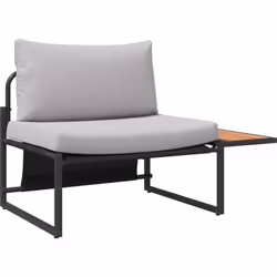 Cet ensemble de canapé de jardin allie style moderne et confort, c'est le choix parfait pour tous les espaces extérieurs. Ave ...
