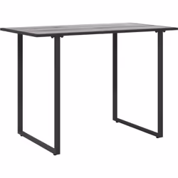 Cette Table de Patio Rectangulaire Grise allie style et praticité pour votre espace extérieur, idéale pour les repas ou pour ...