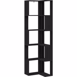 Ce cabinet d'angle est une manière astucieuse d'augmenter le rangement dans des espaces réduits, combinant praticité et style ...