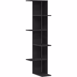 Cette armoire d'angle est un choix malin pour optimiser ton espace, idéal pour les petits salons ou chambres. Sa finition en  ...