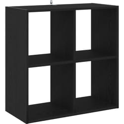 Bibliothèque Chêne Noir 68,5x32x68,5 cm Bois d'ingénierie Vidaxl