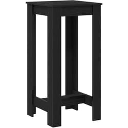 Table de bar Chêne noir 51 x 50 x 103,5 cm Bois d'ingénierie Vidaxl