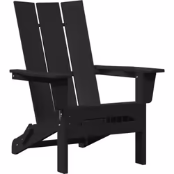 Cette chaise Adirondack est un super ajout à n'importe quel espace extérieur. Elle combine confort et style sympathique, parf ...