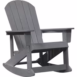 Ce fauteuil à bascule Adirondack fait le lien entre le style classique et la fonctionnalité moderne, parfait pour se relaxer ...