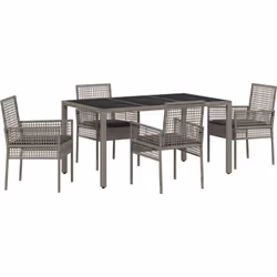 T'as envie de profiter à fond de ton espace extérieur ? Cet ensemble de meubles de jardin moderne mélange style et praticité. ...
