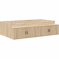 Ce cadre de lit de rangement a tout pour plaire, entre style et fonctionnalité. Son look minimaliste est parfait pour les int ...