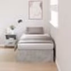 Lit de rangement vidaXL Gris béton 100x200 cm 3335352