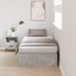 Lit de rangement vidaXL Gris béton 100x200 cm 3335352