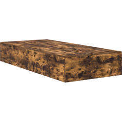 Ce cadre de lit de rangement en chêne fumé rustique allie élégance et praticité, parfait pour ceux qui aiment le bon mobilier ...