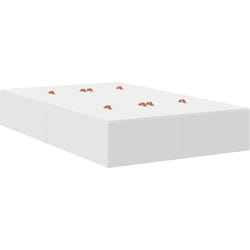 Vidaxl - Lit de rangement blanc 120 x 190 cm