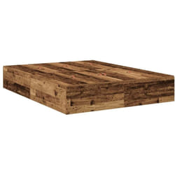 Cadre de lit Bois ancien 190 x 140 x 31,5 cm Bois d'ingénierie Vidaxl