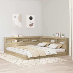 Tête De Lit De Rangement Chêne Sonoma 200 Cm Bois D'Ingénierie Vidaxl
