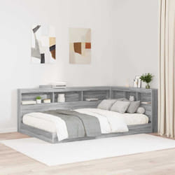 Tête De Lit De Rangement Sonoma Gris 120 Cm Bois D'Ingénierie Vidaxl