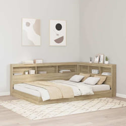 Tête De Lit De Rangement Chêne Sonoma 150 Cm Bois D'Ingénierie Vidaxl