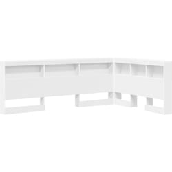 Tête de lit de rangement Blanc 120 cm Bois d'ingénierie Vidaxl