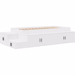 Ce cadre de lit de rangement est à la fois élégant et pratique, idéal si tu veux ajouter une touche moderne à ta chambre. Son ...