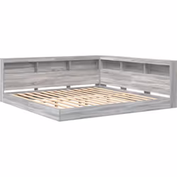 Ce lit étagère combine fonctionnalité et style moderne, offrant une solution intelligente pour toutes les configurations de c ...