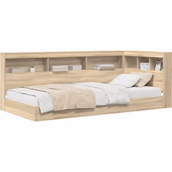 Ce lit bibliothèque mélange praticité et style moderne, te donnant une option chic pour n'importe quelle chambre. La concepti ...