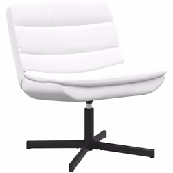 Cette chaise pivotante moderne mêle style et fonctionnalité avec son look chic, parfaite pour les salons et bureaux. Son ambi ...