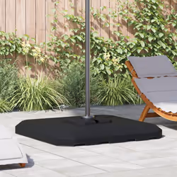 Ce set de 4 bases de parasol carrées est fait pour donner à tes parasols extérieurs le soutien solide qu'ils ont besoin pour ...