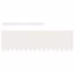 vidaXL Bordures de pelouse 30 pcs Blanches 100x0,5x30 cm Acier