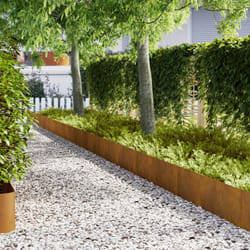 Bordures De Jardin 30 Pcs 100x0,5x30 Cm Acier Corten Vidaxl