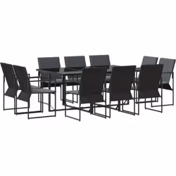 Cet ensemble de salle à manger extérieur génial est prêt à rendre n'importe quel coin super agréable avec son style moderne e ...