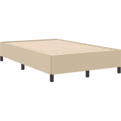 Ce cadre de lit plateforme gris clair a un design moderne parfait pour ceux qui veulent mêler style et praticité. Avec sa bel ...