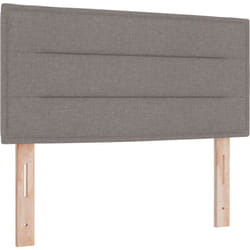 Tête de lit design Lignes Taupe 80 cm en tissu Vidaxl
