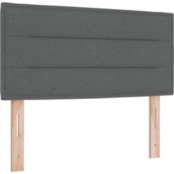 Tête de lit design Lines gris foncé 90 cm en tissu vidaXL