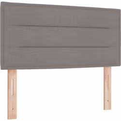 Cette tête de lit basse capitonnée ajoute vraiment du style à n'importe quelle chambre avec son look moderne et son tissu tau ...
