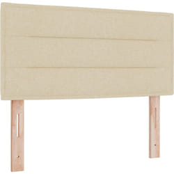 Vidaxl - Tête de lit design Lines Crème 100 cm en tissu