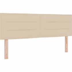Cette tête de lit moderne crème à bas est un superbe ajout à ta chambre, combinant style et praticité. Ses lignes épurées et  ...
