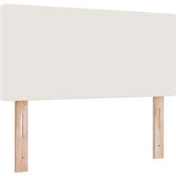 Vidaxl - Tête de lit design simple crème 80 cm en tissu velours côtelé