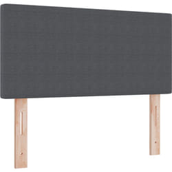 Vidaxl - Tête de lit Design Simple Gris Foncé 90 cm en Tissu Corde