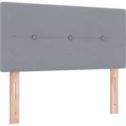 Cette tête de lit moderne avec grand dossier en gris clair donne un style tendance à n'importe quel espace de sommeil tout en ...