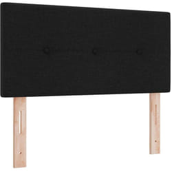 Tête de lit avec tête de lit Noir 90 cm tissu Vidaxl
