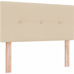 Cette tête de lit basse réglable est parfaite pour une chambre moderne. Elle marie style et praticité. La couleur crème et la ...