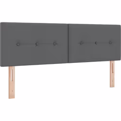 Cette tête de lit capitonnée moderne gris foncé apporte une touche chic à ta chambre, alliant style et confort réglable. Conç ...