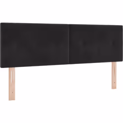 Cette tête de lit noire à oreilles ajustable est un mix stylé entre forme et fonction. Avec son design moderne et ses réglage ...