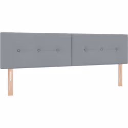 Cette tête de lit capitonnée de 180 cm gris clair mélange style et fonctionnalité, transformant ta chambre en un vrai coin tr ...