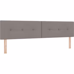 Cette tête de lit capitonnée moderne se fait vraiment remarquer dans votre chambre, alliant style et praticité. Le tissu taup ...