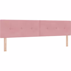 Cette tête de lit basse rose élégante pour lits est un super mélange d'élégance et de praticité, ajoutant une bonne touche à ...