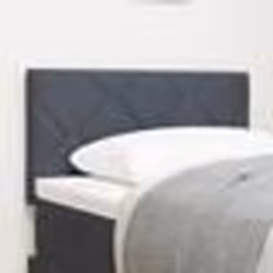 Tête de lit vidaXL Design en Blocs de Diamant Gris Sombre 80 cm Velours
