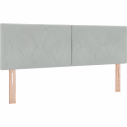Cette grande tête de lit capitonnée est un vrai point central dans ta chambre. Elle apporte tout de suite une ambiance modern ...