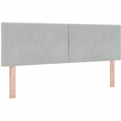 Cette tête de lit en velours moderne apporte une touche cool et confortable à ta chambre. Avec son design rectangulaire tout ...