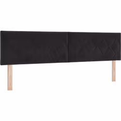 Cette tête de lit capitonnée noire moderne allie élégance et fonctionnalité, apportant un vrai style à ta chambre. Avec son d ...