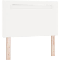 Tête de lit Design simple Blanc pur 90 cm Cuir synthétique Vidaxl