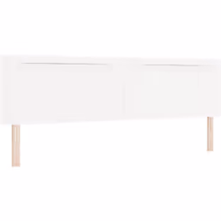 Cette tête de lit en bois ajustable ajoute une touche moderne à ta chambre tout en étant super pratique. Son blanc chic s'har ...