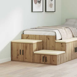 Armoire de rangement chêne artisanal 118 x 41 x 40 cm Vidaxl